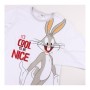 Pyjama Looney Tunes Femme Gris