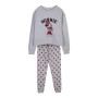 Pyjama Minnie Mouse Femme Gris