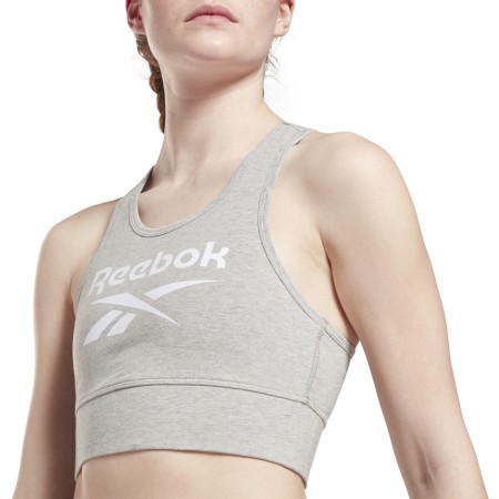 Haut de Sport pour Femme Reebok BRALET GR9393 Gris