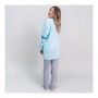 Pyjama Stitch Femme Bleu clair