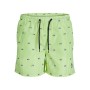 Bañador Hombre PSTFIJI JJSWIM MINI STRIPE LY Jack & Jones 12227350 Verde