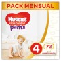 Pañales Desechables Huggies Ultra Comfort 9-14 kg (72 uds) (Reacondicionado A+)