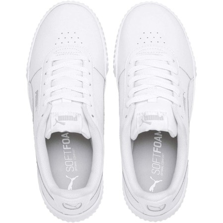 Baskets Puma Carina Leather Blanc (39) (Reconditionné C)