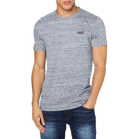 T-shirt à manches courtes homme Superdry OL Vintage Bleu (Reconditionné A+)