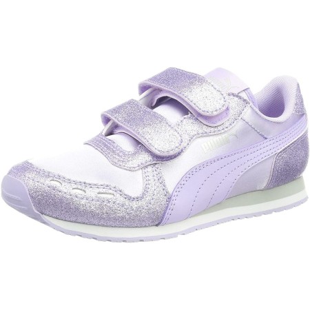 Zapatillas Casual Puma Cabana Racer Glitz V Lavanda (Reacondicionado A+)