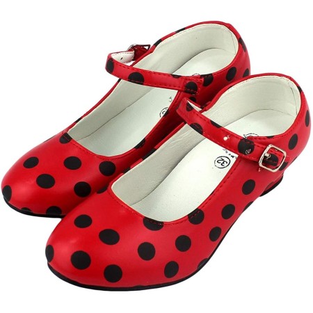 Chaussures de Flamenco pour Enfants Rouge (Reconditionné B)