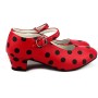 Chaussures de Flamenco pour Enfants Rouge (Reconditionné B)