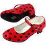 Chaussures de Flamenco pour Enfants Rouge (Reconditionné B)