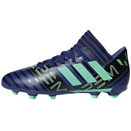 Chaussures de Football Multi-crampons pour Adultes Adidas Nemeziz Messi 17.3 FG Bleu (Reconditionné A+)