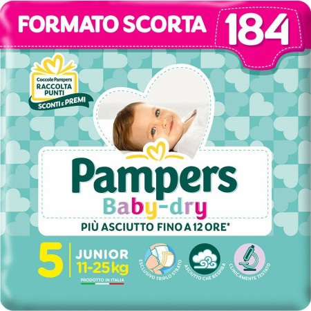 Couches jetables Pampers Baby Dry Junior (11-25 kg) (Reconditionné B)