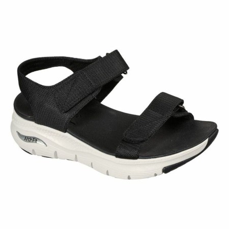 Sandales pour Femme Skechers Arch Fit Noir