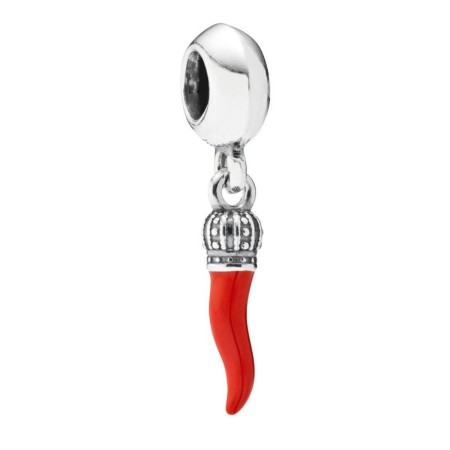 Perle de verre Femme Pandora LUCKY HORN