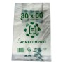 Sac à Achats Blanc Biodégradable 200 Unités 30 x 60 cm