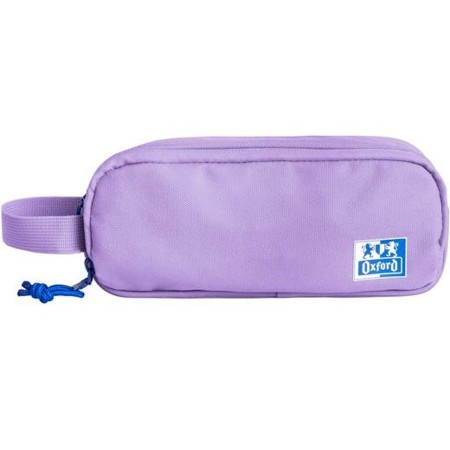 Estuche Escolar Oxford 22,5 x 9,5 x 8 cm Morado