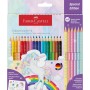 Crayons de couleur Faber-Castell 24 Pièces Multicouleur