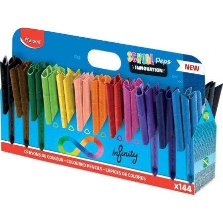 Crayons de couleur Maped Infinity 144 Pièces Multicouleur