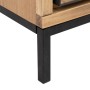 Table de Nuit SPIKE 48 x 36 x 71 cm Naturel Métal Bois