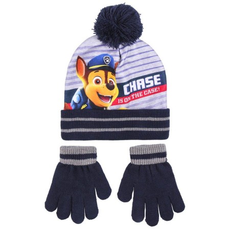 Bonnet et gants The Paw Patrol Gris (Taille unique)