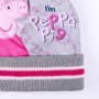 Bonnet et gants Peppa Pig Gris (Taille unique)