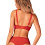 Soutien-gorge Obsessive Belovya Rouge