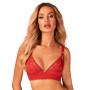 Soutien-gorge Obsessive Belovya Rouge