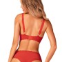 Soutien-gorge Obsessive Belovya Rouge