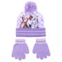 Bonnet et gants Frozen Violet (Taille unique)