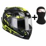 Casco CGM 55-56 cm Amarillo/Negro Amarillo