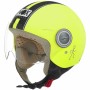 Casco Nox 55-56 cm Amarillo/Negro