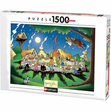 Puzzle Nathan Asterix - The Banquet (1500 Pièces)