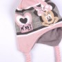 Bonnet enfant Minnie Mouse Rose (Taille unique)