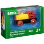 Tren Brio Yellow Directional B Battery Locomotive