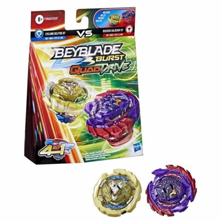 Toupie Hasbro Cyclone Belfyre et Berserk Balderov Duopack Revolver Lanceur