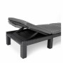 Chaise longue Allibert by KETER Daytona De Luxe 187 x 58 x 29 cm Gris