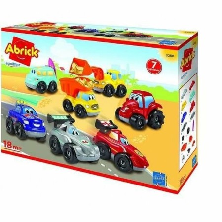 Jeu de Véhicules Ecoiffier Fast Car + 18 Mois 7 Pièces