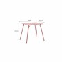 Mesa 70 x 70 x 73 cm Acero 70 cm