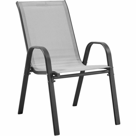 Chaise de jardin Gris 4 Unités