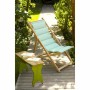 Chaise longue Jardin Prive Helsinki Vert