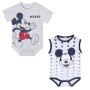 Body Mickey Mouse 2 Unités Blanc