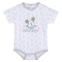 Body Mickey Mouse 2 Unités Blanc