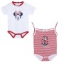 Body Minnie Mouse 2 Unités Rouge