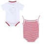 Body Minnie Mouse 2 Unités Rouge