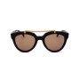 Lunettes de soleil Femme Saturnino MARS BLACK MATTE GOLD MATTE BRIDGE