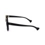 Lunettes de soleil Femme Saturnino MARS BLACK MATTE GOLD MATTE BRIDGE