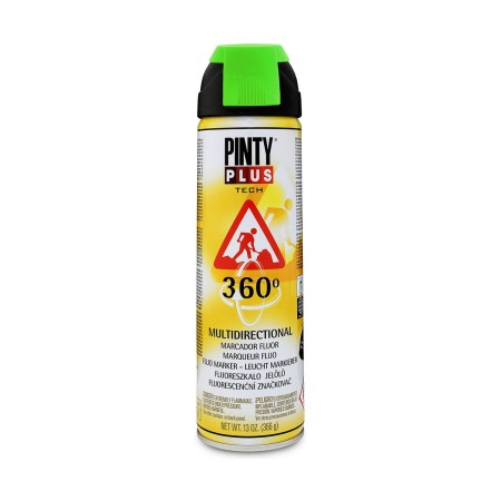 Peinture en spray Pintyplus Tech T136 366 ml 360º Vert