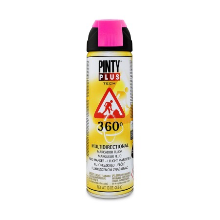 Peinture en spray Pintyplus Tech T184 366 ml 360º Fuchsia