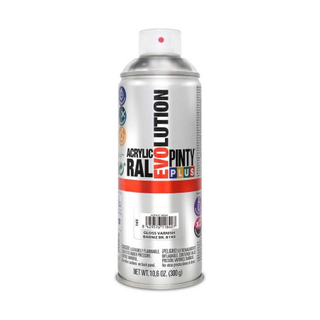 Barniz en Spray Pintyplus Evolution B199 Brillo 300 ml Incoloro