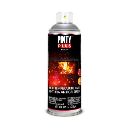 Pintura Anticalórica Pintyplus Tech A150 319 ml Spray Plateado