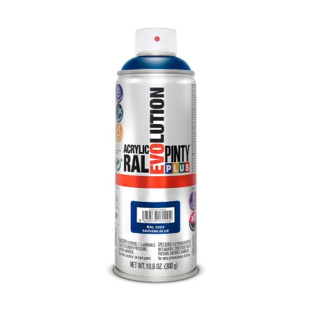 Peinture en spray Pintyplus Evolution RAL 5003 Saphir 300 ml