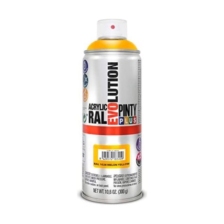 Pintura en spray Pintyplus Evolution RAL 1028 Melon Yellow 300 ml